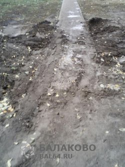 После вскрышных работ теплоэнергетиков город Балаково погряз в грязи